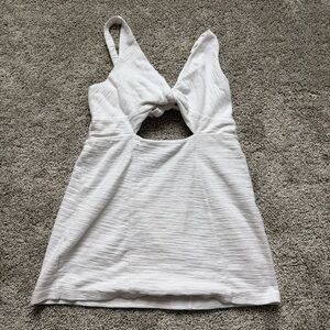 Free people White mini Dress size M